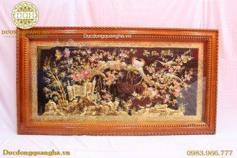 TRANH HOA KHAI PHÚ QUÝ 1M7x90CM