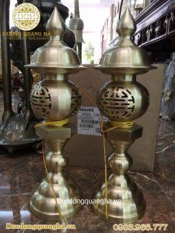 ĐÈN ĐỒNG VÀNG CATTUT CAO 70CM