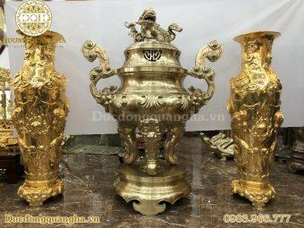 LƯ HƯƠNG ĐỒNG VÀNG CATTUT CAO 1M40