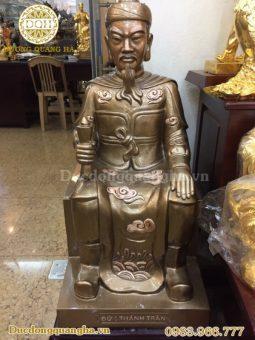 TƯỢNG ĐỨC THÁNH TRẦN ĐỒNG ĐỎ CAO 70CM