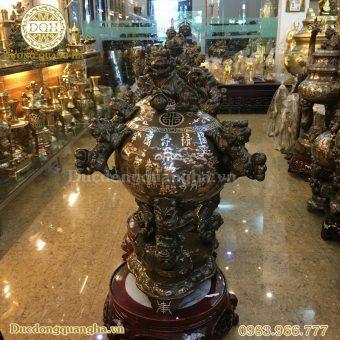 ĐỈNH QUẢ BÓNG 1M1 KHẢM TAM KHÍ