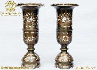 ỐNG HƯƠNG ĐỒNG ĐỎ KHẢM TAM KHÍ