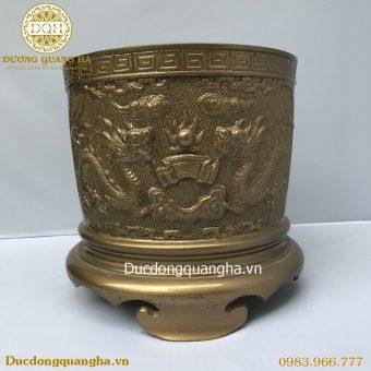 BÁT HƯƠNG ĐỒNG VÀNG HUN NÂU GIẢ CỔ