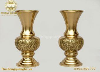 LỌ HOA CÚC ĐỒNG VÀNG CAO 38CM