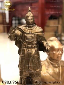 TƯỢNG QUANG TRUNG NGUYỄN HUỆ ĐỒNG ĐỎ CAO 70CM