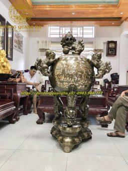 ĐỈNH CẦU THẤT LÂN KHẢM TAM KHÍ CAO 1M5