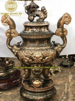 LƯ BẰNG ĐỒNG ĐỎ CẠO MÀU CAO 1M27