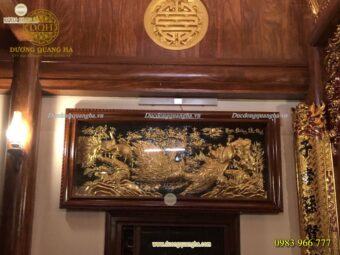 TRANH NGỌC ĐƯỜNG PHÚ QUÝ DÁT VÀNG 9999