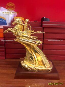 TƯỢNG THÁNH GIÓNG MẠ VÀNG 24K