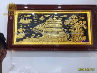 THUẬN BUỒM XUÔI GIÓ KHUNG GỖ CHÒ CHỈ