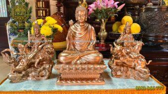 TƯỢNG PHẬT THÍCH CA TAM TÔN DIỆN