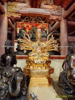 TƯỢNG ĐỨC PHẬT TỔ – QUAN THẾ ÂM – THIÊN THỦ THIÊN NHÃN