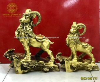 TƯỢNG DÊ ĐỒNG VÀNG