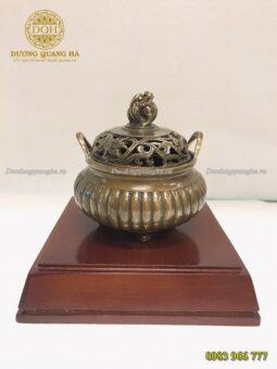 TRẦM HƯƠNG ĐỒNG VÀNG MÀU GIẢ CỔ