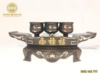 NGAI 3 CHÉN KHẢM NGŨ SẮC