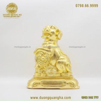 CHÓ MẠ VÀNG 24K