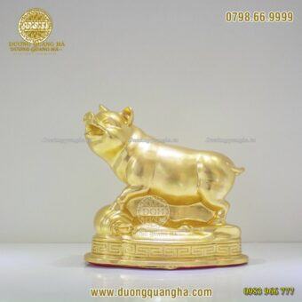 LỢN MẠ VÀNG 24K