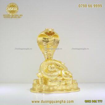 RẮN MẠ VÀNG 24K