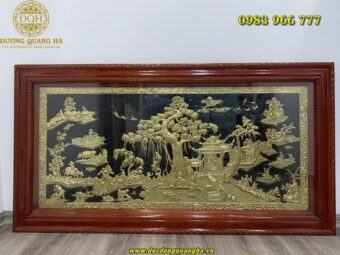 TRANH ĐỒNG QUÊ NỀN ĐEN