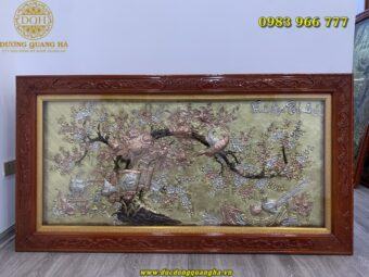 TRANH VINH HOA PHÚ QUỸ SƠN MÀU