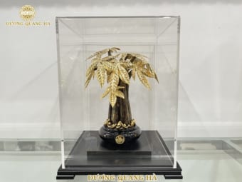 Cây Kim Tiền mạ vàng 24k