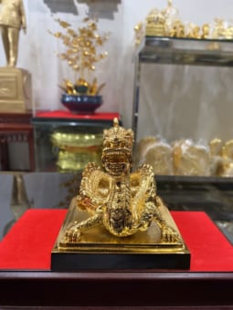 Ấn Hoàng Đế Tôn Thân Chi Bảo mạ vàng 24k